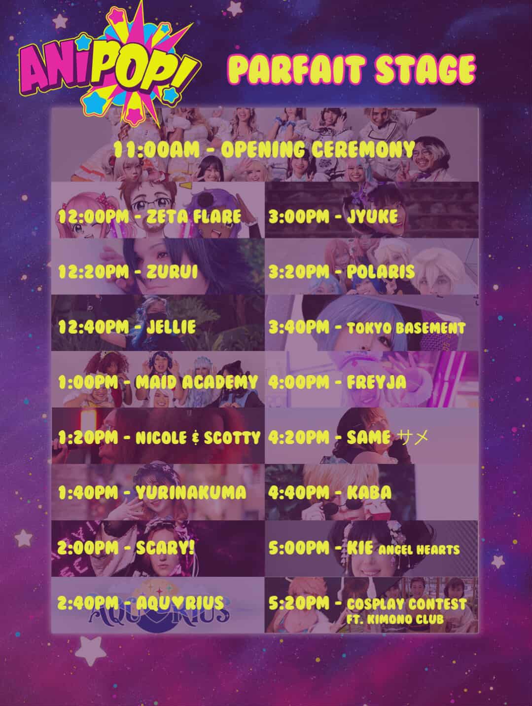 AniPop 2026 Schedule